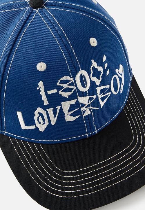 Cotton On - Street Cap - Petrol Blue/Black