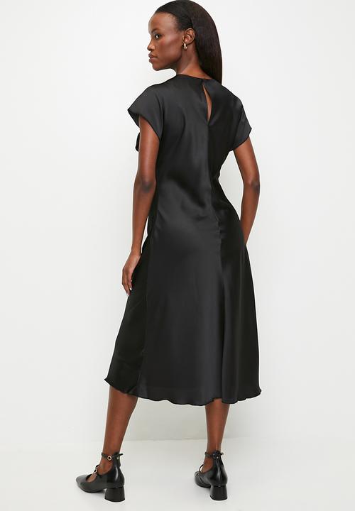 POLO - Wmn Isabella Bias Cut Dress - Black