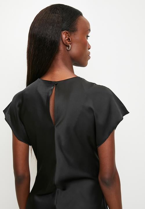 POLO - Wmn Isabella Bias Cut Dress - Black