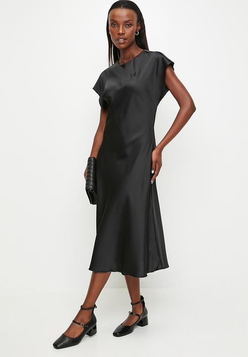 POLO - Wmn Isabella Bias Cut Dress - Black