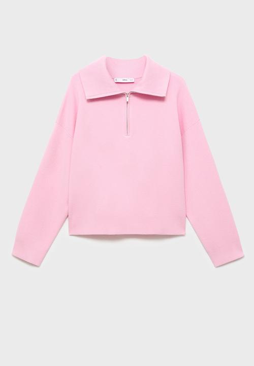 MANGO - Jersey lucca - light pastel pink