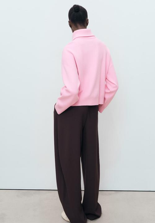 MANGO - Jersey lucca - light pastel pink