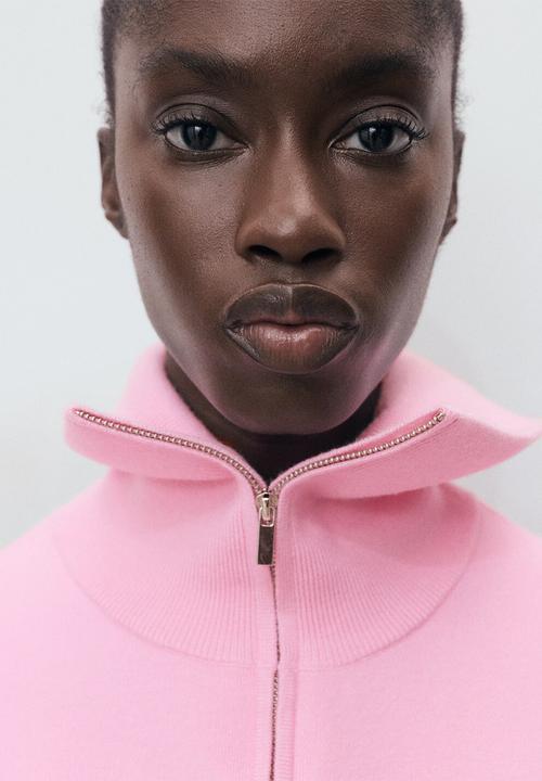 MANGO - Jersey lucca - light pastel pink