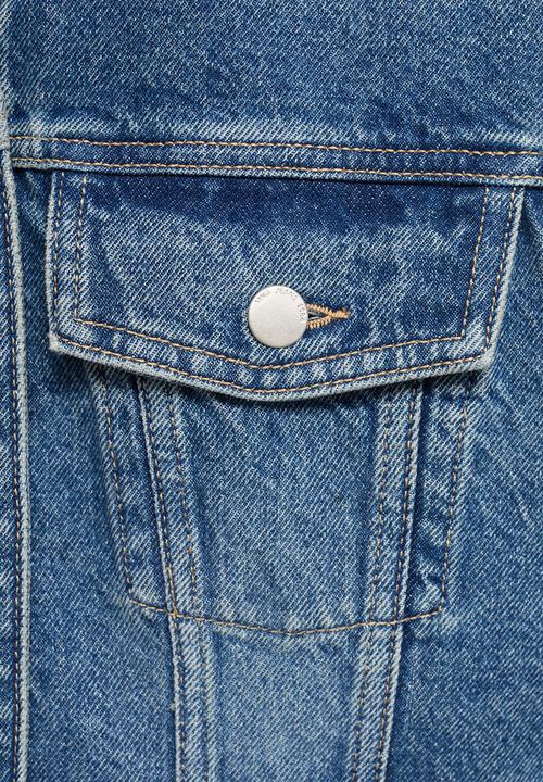 MANGO - Jacket newdana -  open-blue