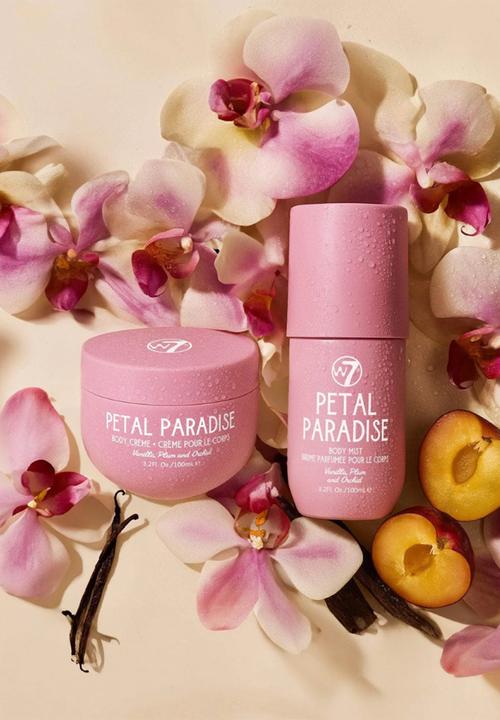 W7 Cosmetics - Body Mist and Butter Gift Set - Petal Paradise