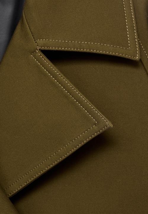MANGO - Chaqueta lipa - beige/khaki