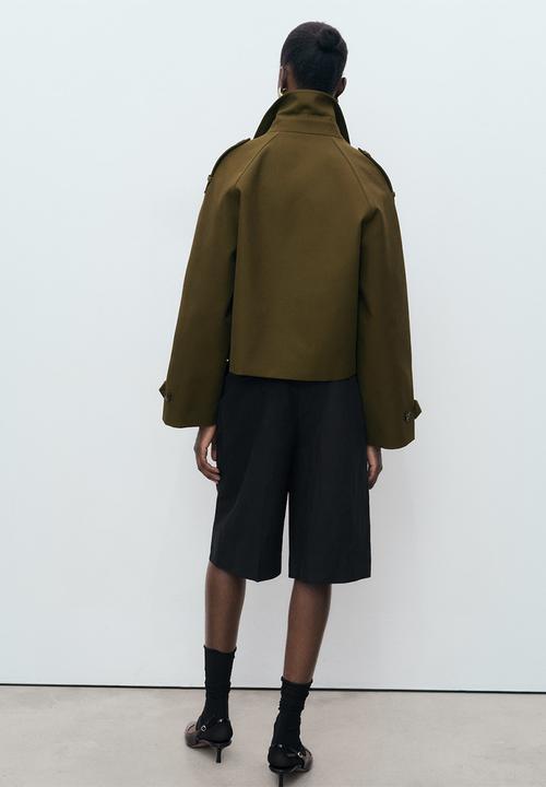 MANGO - Chaqueta lipa - beige/khaki