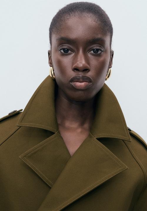 MANGO - Chaqueta lipa - beige/khaki