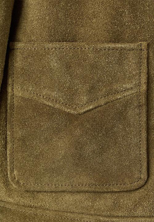 MANGO - Chaqueta claudia - beige/khaki