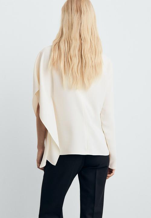 MANGO - Blouse luna -  natural