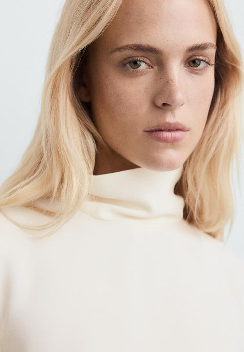 MANGO - Blouse luna -  natural