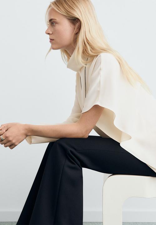 MANGO - Blouse luna -  natural