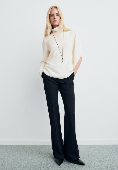 MANGO - Blouse luna -  natural