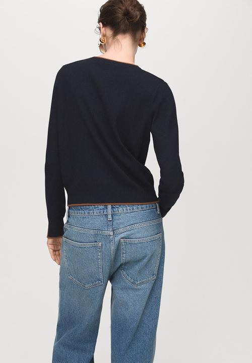 MANGO - Cardigan luccav - midnight navy