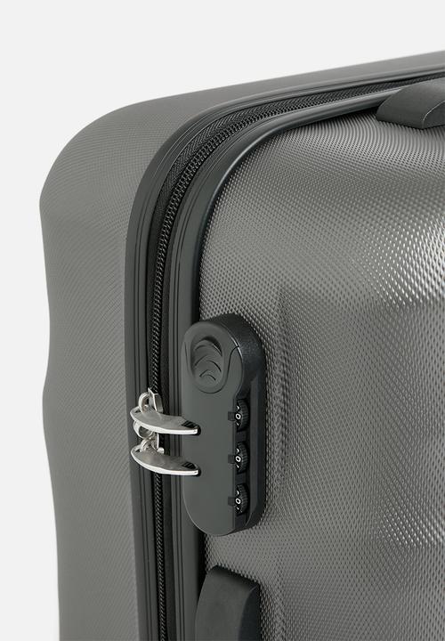 H&S - Trek suitcase set of 3 - black