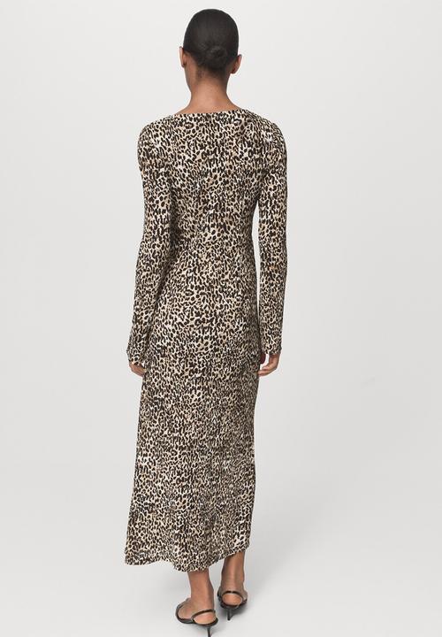 MANGO - Dress pome  - black