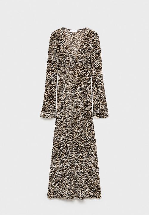 MANGO - Dress pome  - black