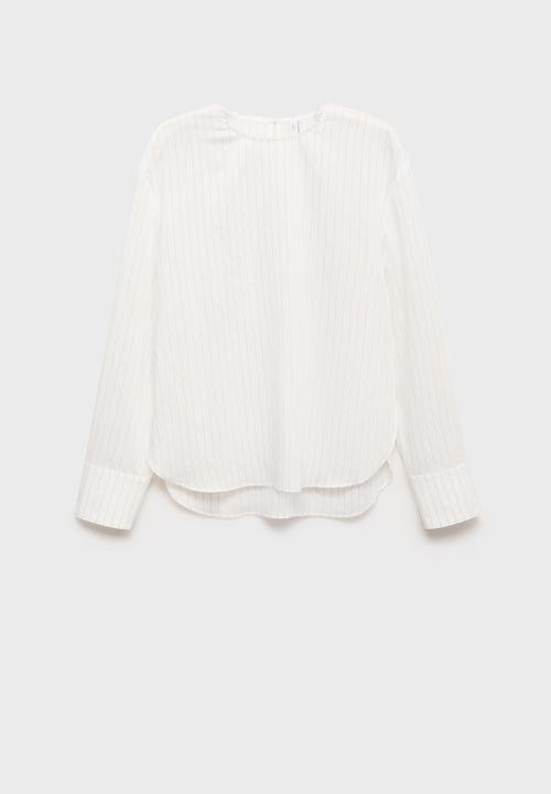 MANGO - Blouse ryan -  white