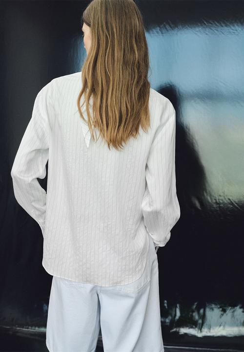 MANGO - Blouse ryan -  white