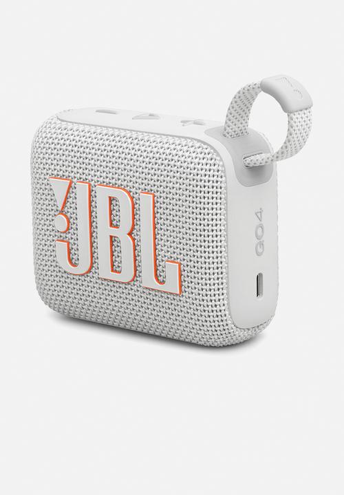JBL - Go 4 Portable Waterproof Bluetooth Speaker – White