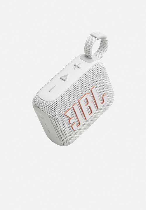 JBL - Go 4 Portable Waterproof Bluetooth Speaker – White