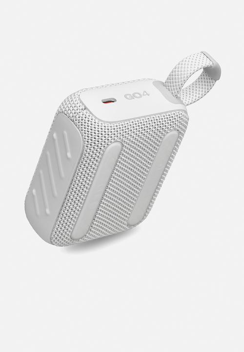 JBL - Go 4 Portable Waterproof Bluetooth Speaker – White