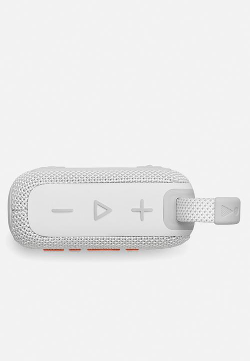 JBL - Go 4 Portable Waterproof Bluetooth Speaker – White