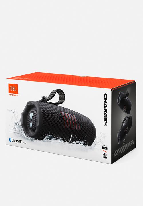 JBL - Charge 6 Portable Bluetooth Speaker – Black