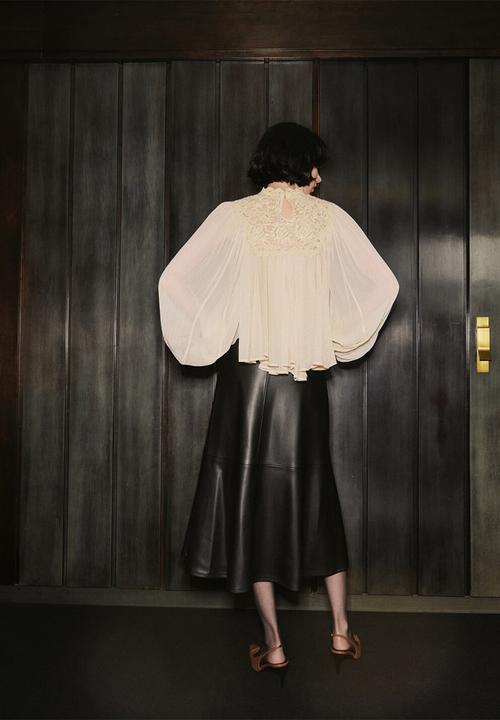 MANGO - Blouse regina -  light beige