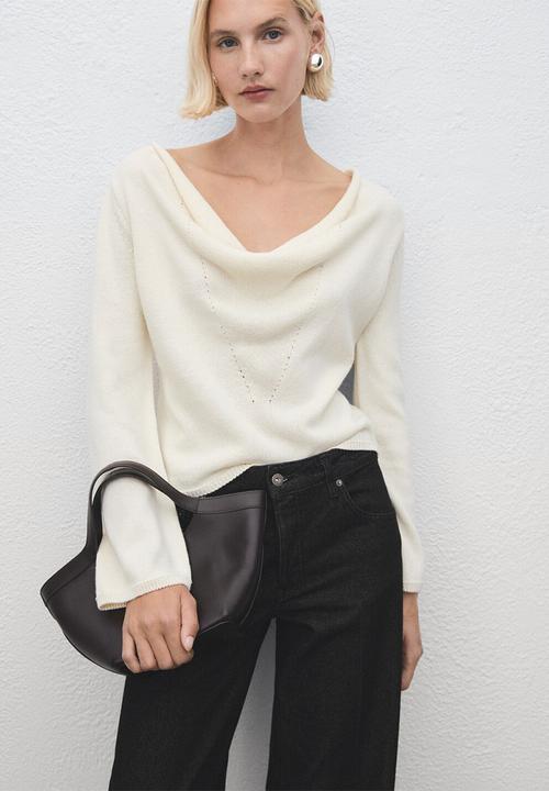 MANGO - Jeans martina - black