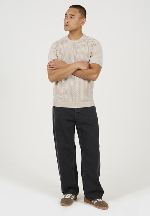 Brave Soul - Desalvo Crew Neck - Stone Marl