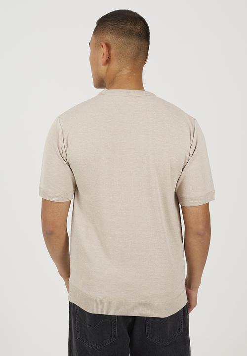 Brave Soul - Desalvo Crew Neck - Stone Marl