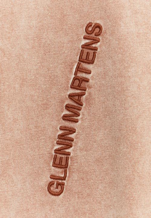 Glenn Martens H&M: Motif-detail t-shirt - peach pink - 1298162003