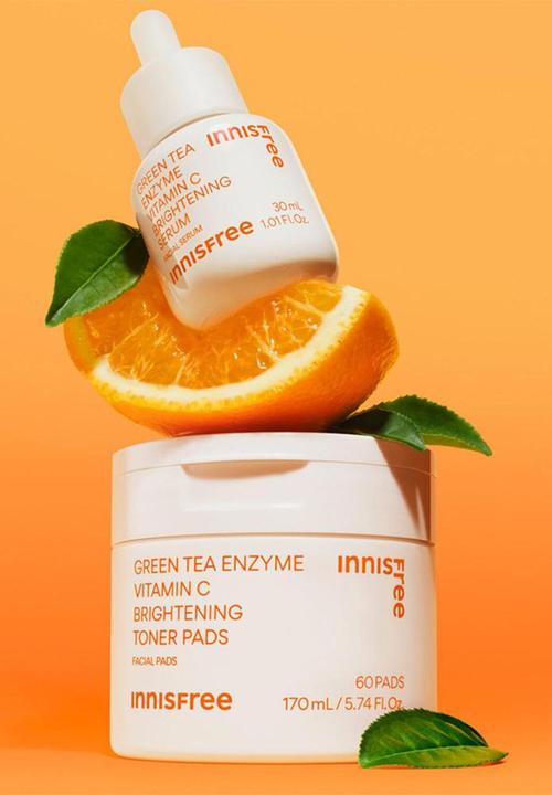 Innisfree - Green Tea Enzyme Vitamin C Brightening Serum