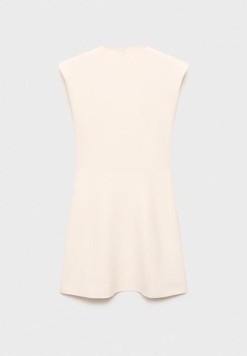 MANGO - Dress domino - light  beige 