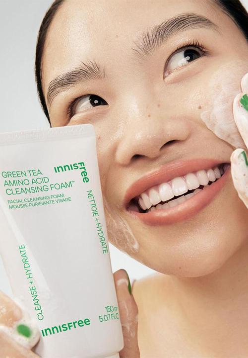 Innisfree - Green Tea Amino Acid Cleansing Foam