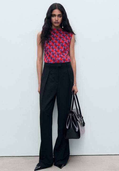 MANGO - Blouse martina -  purple