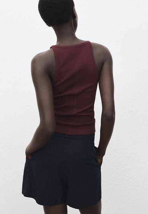 MANGO - Top Bonini - Dark Red