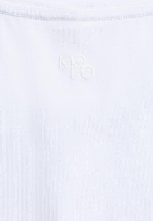 H&M - Twist-detail pilates top - white