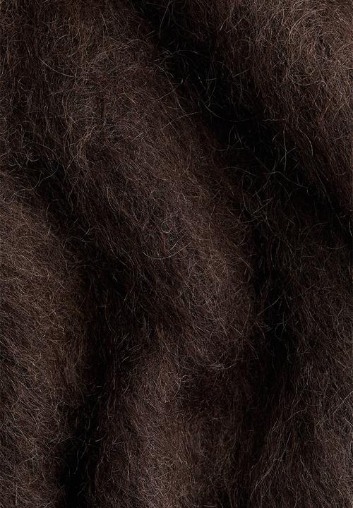 H&M - Mohair-blend sweater vest - dark brown