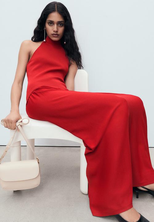 MANGO - Dress marti  - red