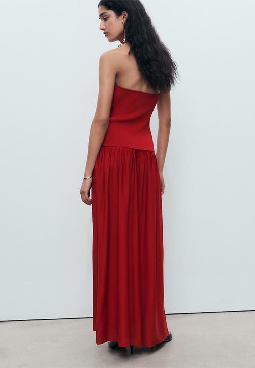 MANGO - Dress marti  - red