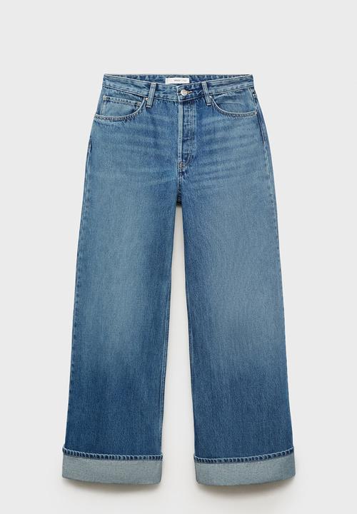 MANGO - Jeans catherin - open blue