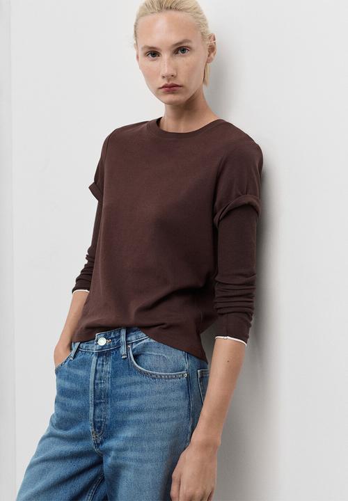 MANGO - Jeans catherin - open blue