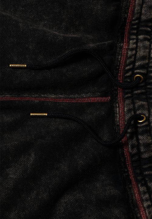 H&M - Glenn Martens H&M: Printed sweatpants - dark brown 