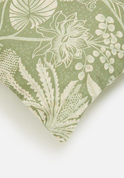 H&S - Tropical patio cushion - Sage