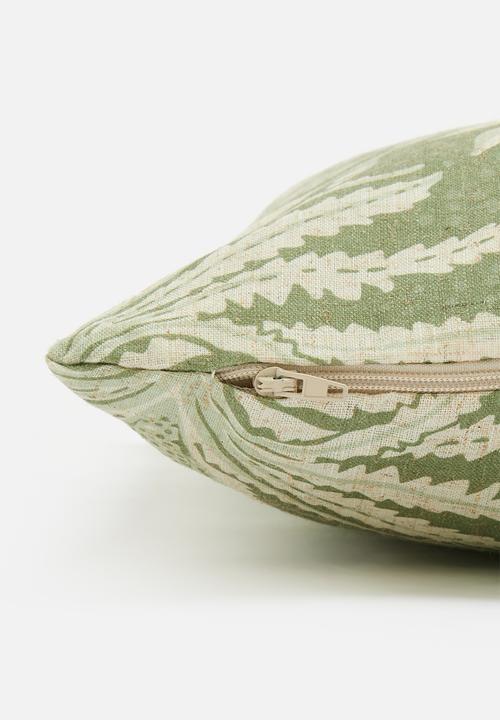 H&S - Tropical patio cushion - Sage