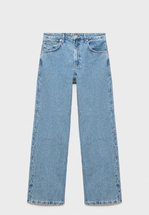 MANGO - Jeans elise - open blue