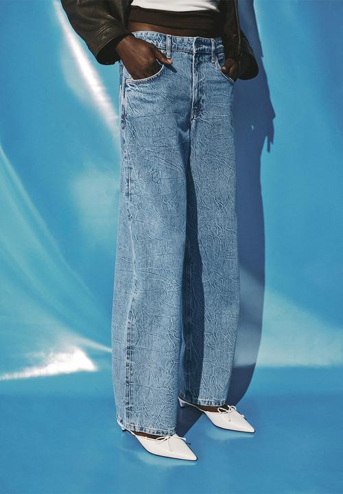 MANGO - Jeans elise - open blue