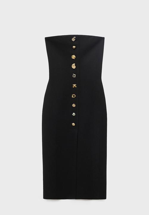 MANGO - Dress dali -  black